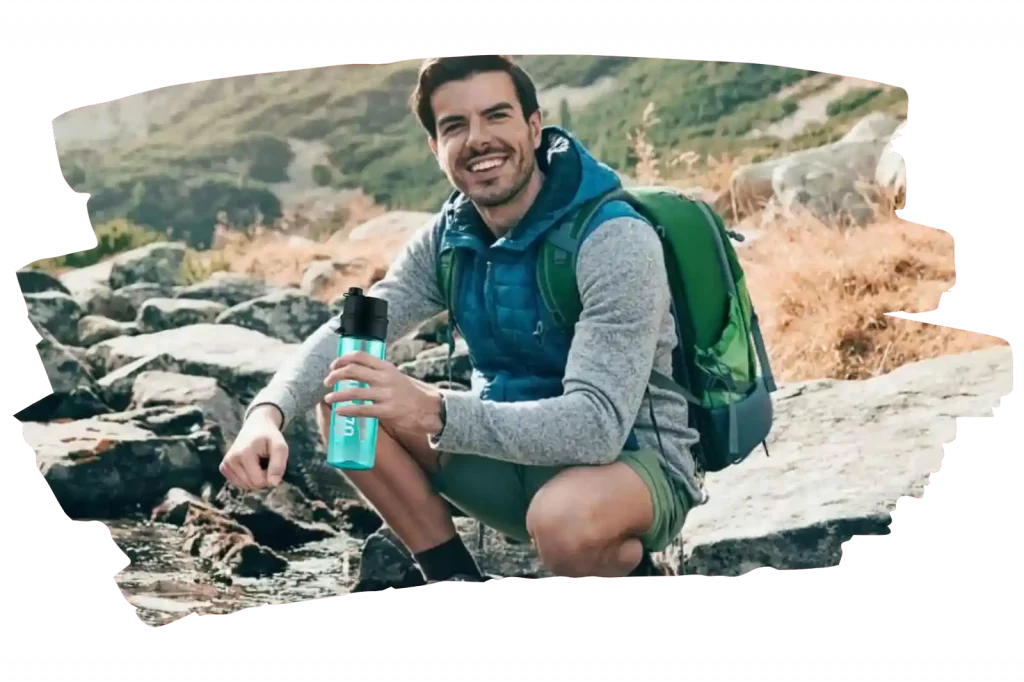 descubre que tipo de botella de agua para la montaña