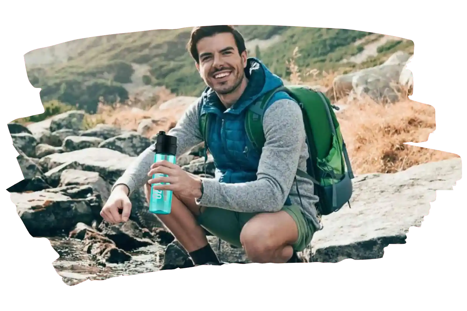 descubre que tipo de botella de agua para la montaña