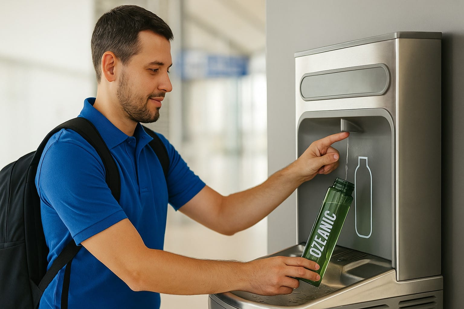 Solución de hidratacion para viajeros