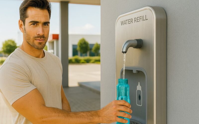 Bebiendo Agua del Grifo