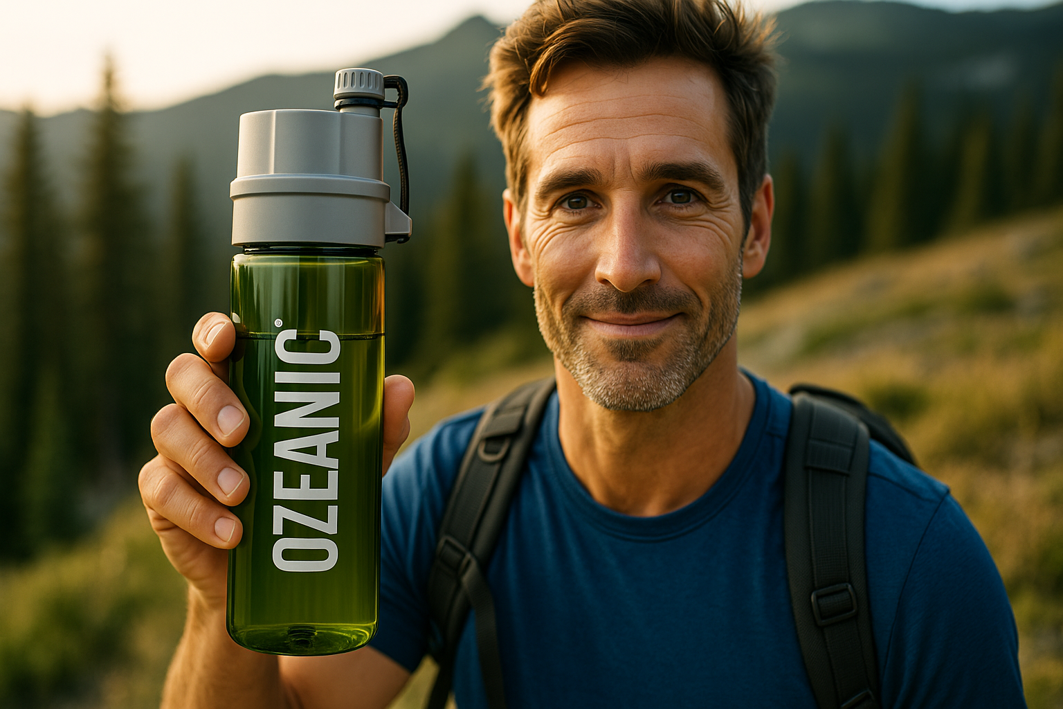 botella autolimpiante